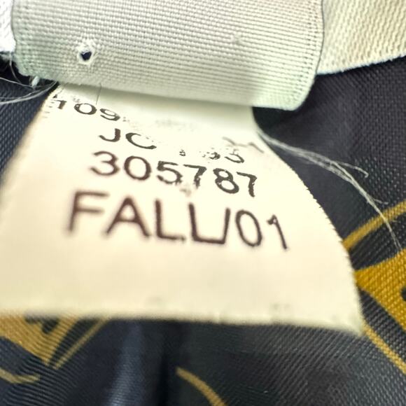 Vintage Old Navy 2001 Denim Trench Coat Womens Large  Blue Duster Y2K RARE - Picture 6 of 10